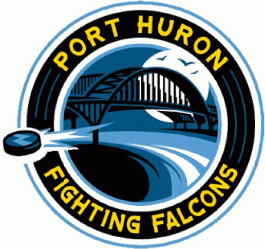 port huron fighting falcons 2010 11-pres secondary logo iron on transfers for T-shirts